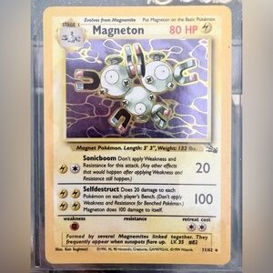 Magneton Pokémon Card